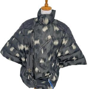 Moncler NWT Quilted Crop Down Jacket 2